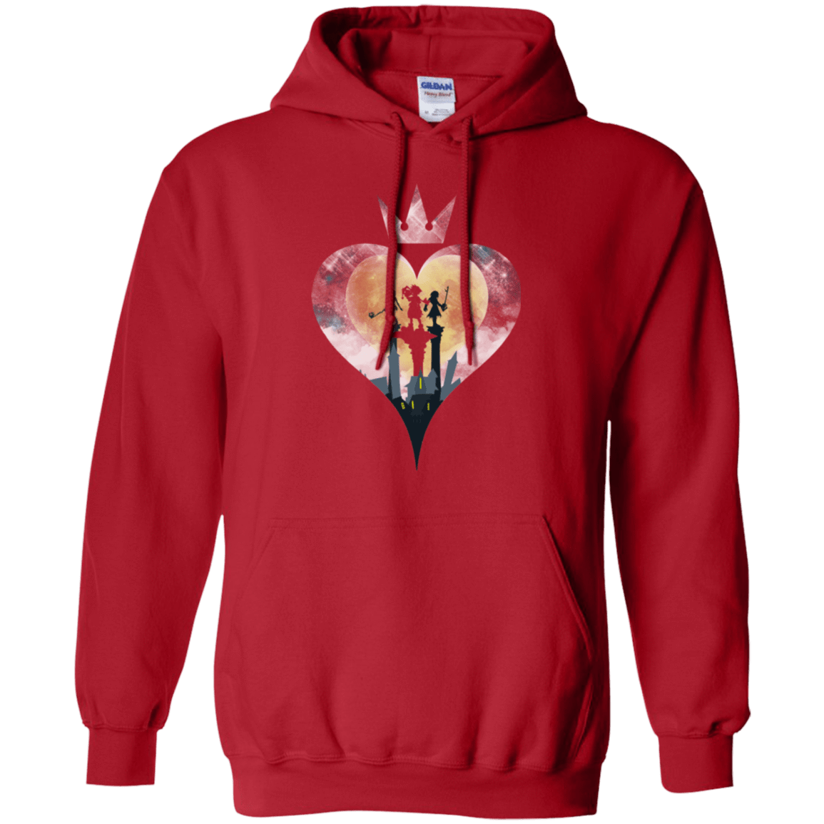 Sweatshirts Red / Small Heart Kingdom Pullover Hoodie