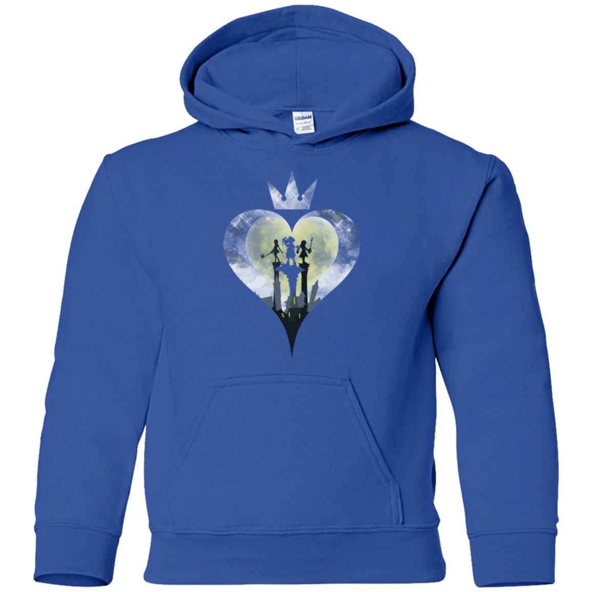 Sweatshirts Royal / YS Heart Kingdom Youth Hoodie