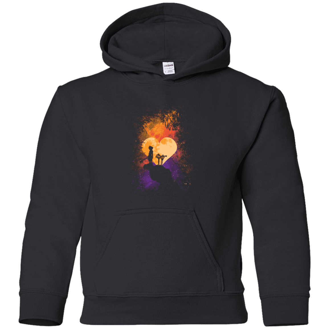 Sweatshirts Black / YS Heart Of Gold Youth Hoodie