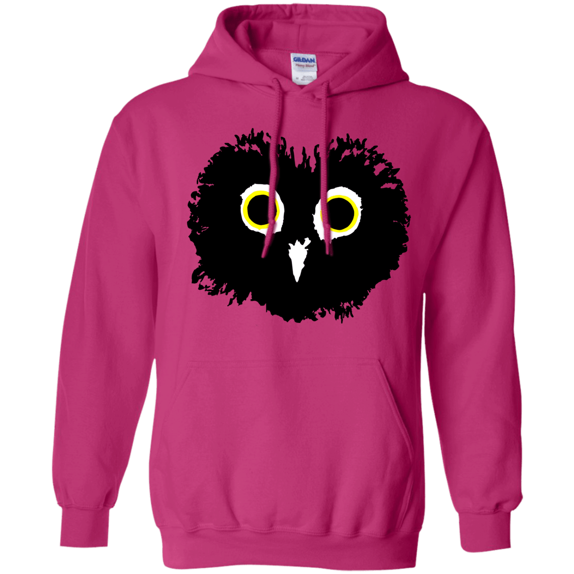 Sweatshirts Heliconia / S Heart Owls Pullover Hoodie