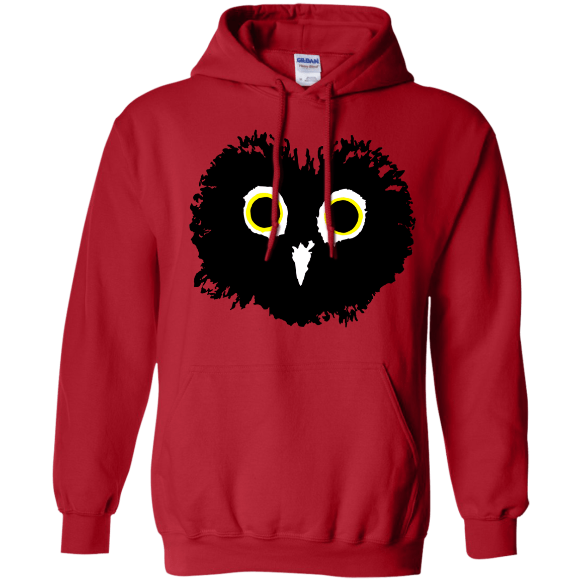 Sweatshirts Red / S Heart Owls Pullover Hoodie