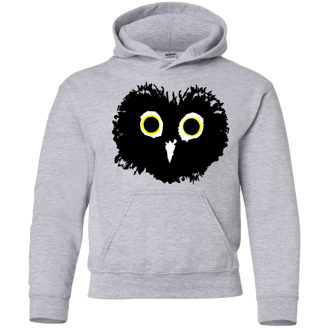 Sweatshirts Sport Grey / YS Heart Owls Youth Hoodie