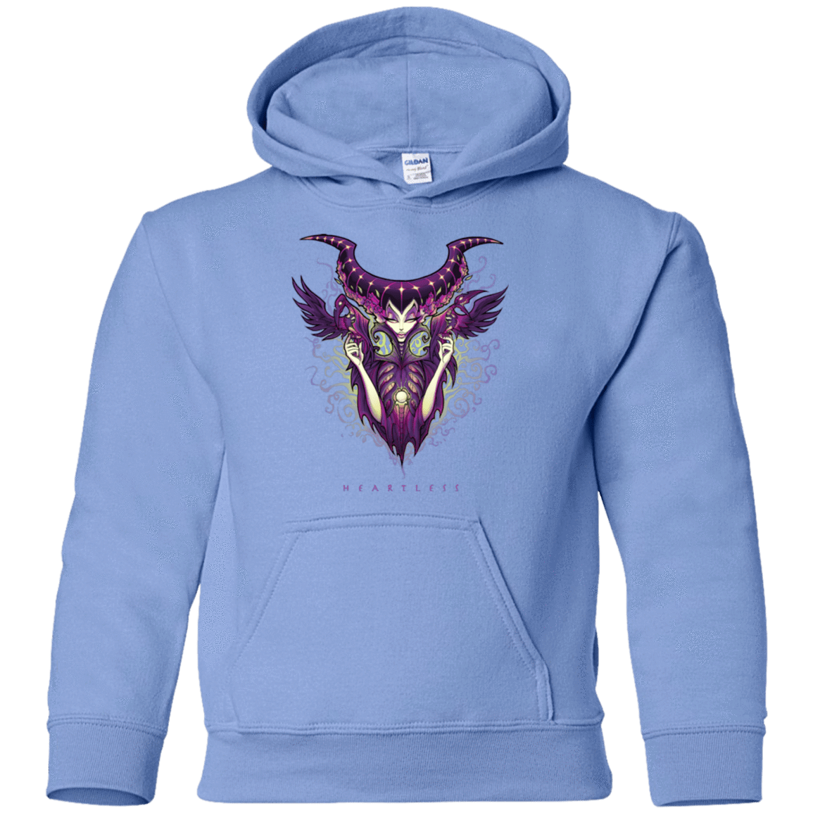 Sweatshirts Carolina Blue / YS Heartless Youth Hoodie