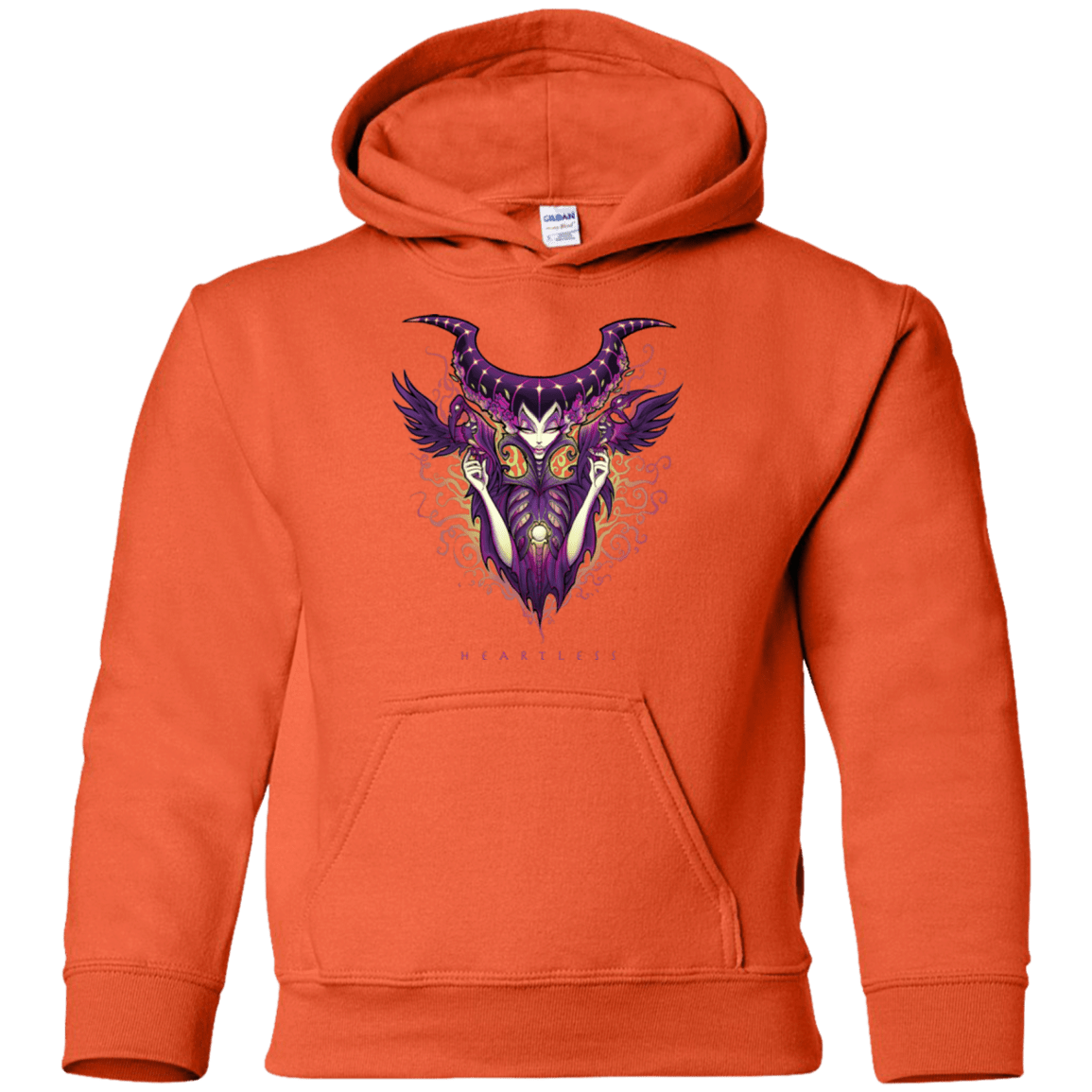 Sweatshirts Orange / YS Heartless Youth Hoodie