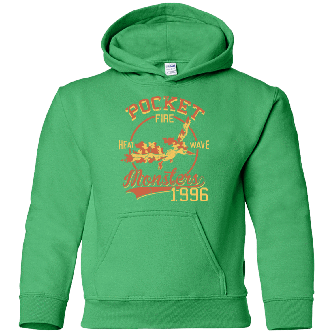Sweatshirts Irish Green / YS Heat wave Youth Hoodie