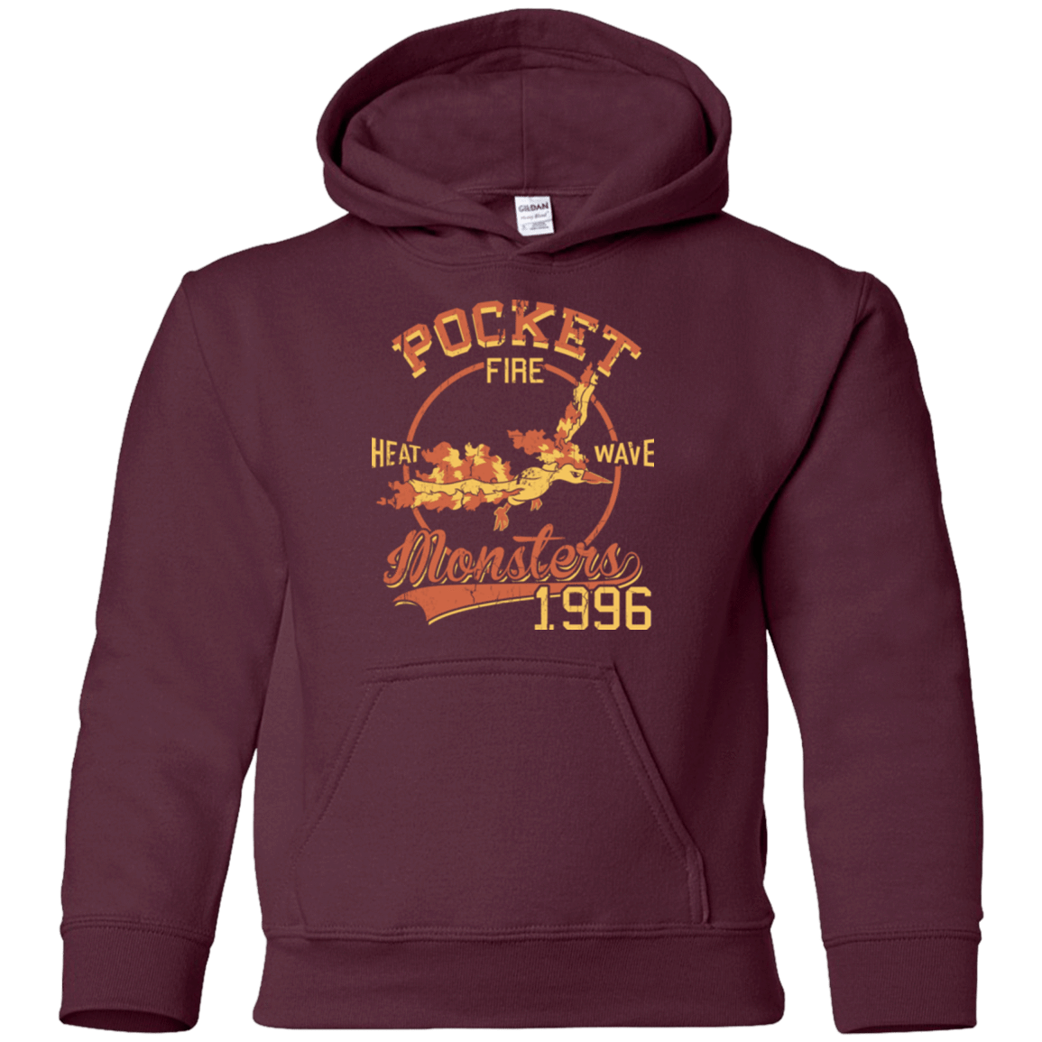 Sweatshirts Maroon / YS Heat wave Youth Hoodie