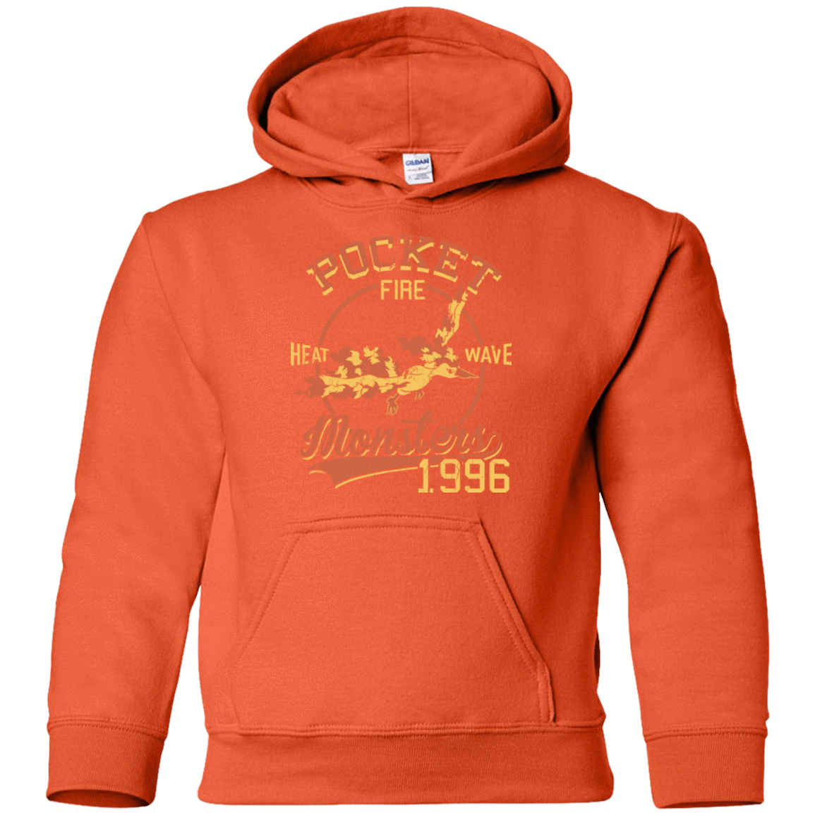 Sweatshirts Orange / YS Heat wave Youth Hoodie