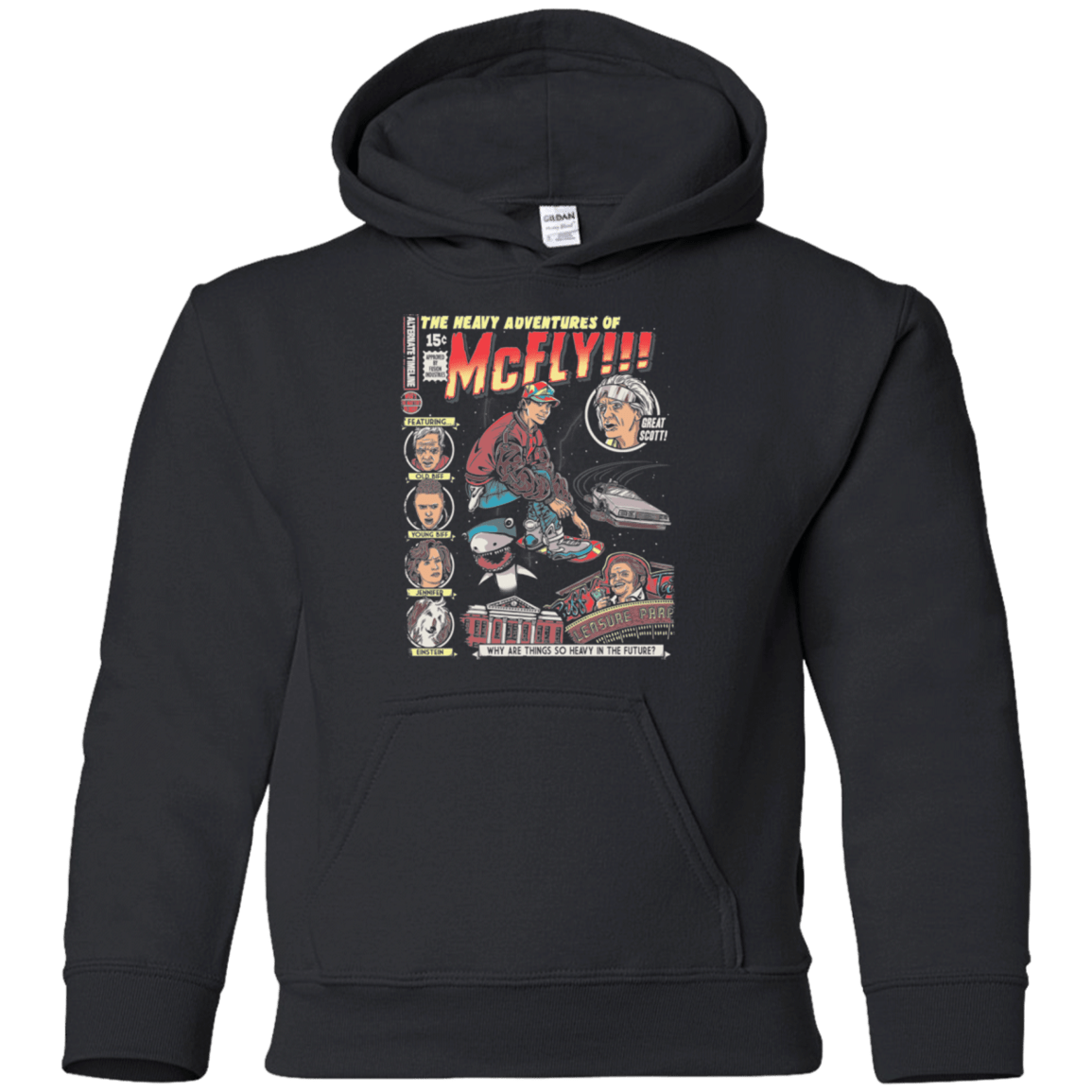 Sweatshirts Black / YS Heavy Adventures Youth Hoodie