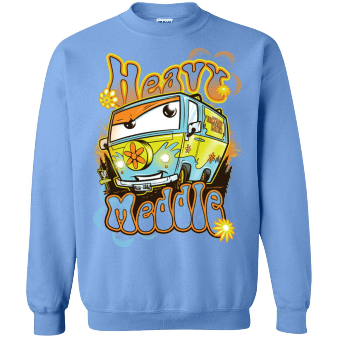 Sweatshirts Carolina Blue / Small Heavy Meddle Crewneck Sweatshirt