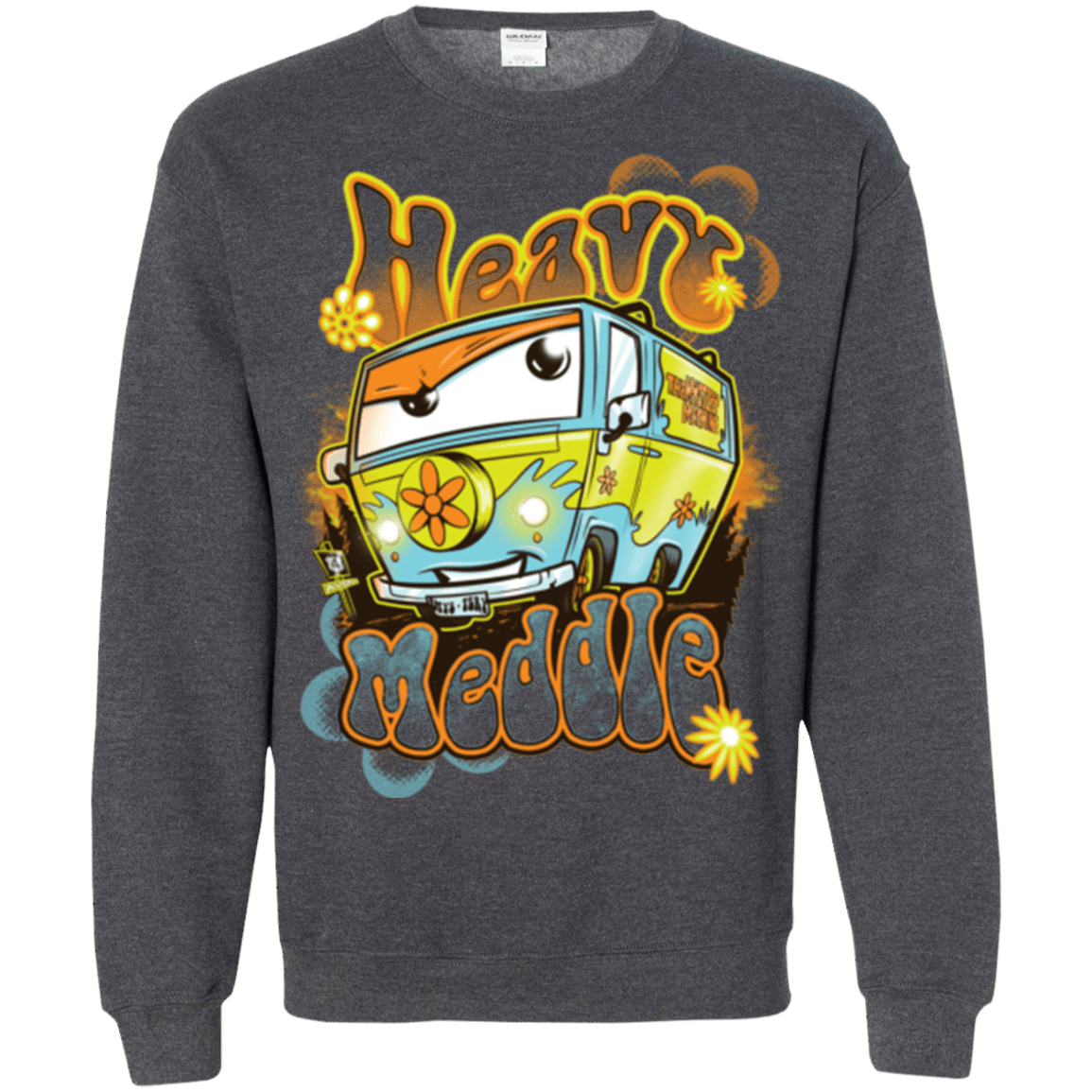Sweatshirts Dark Heather / Small Heavy Meddle Crewneck Sweatshirt