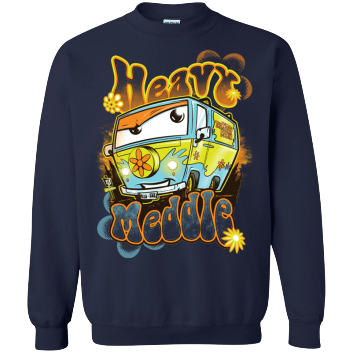 Sweatshirts Navy / Small Heavy Meddle Crewneck Sweatshirt