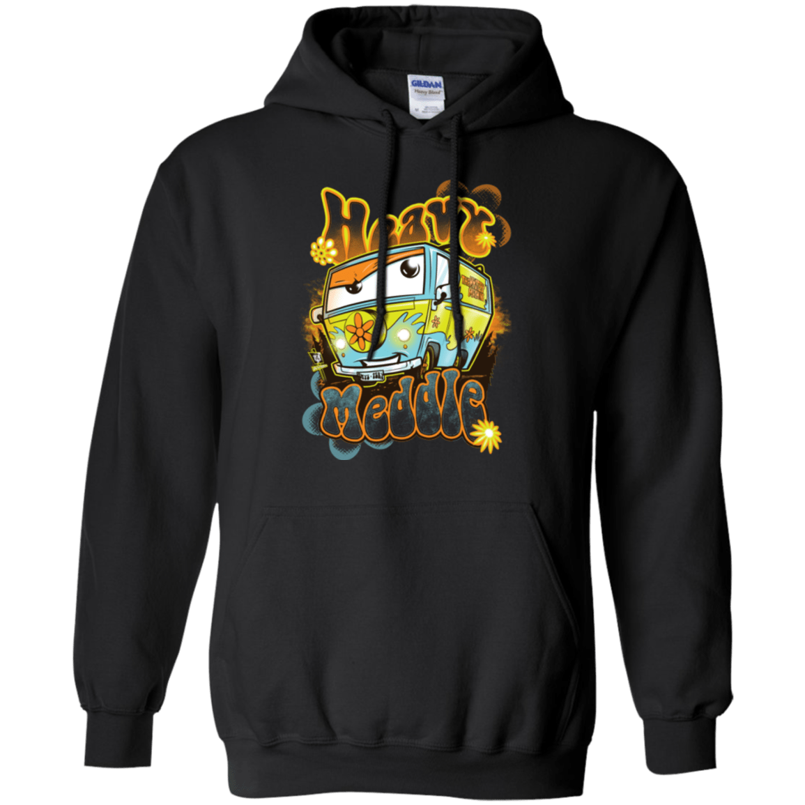 Sweatshirts Black / Small Heavy Meddle Pullover Hoodie