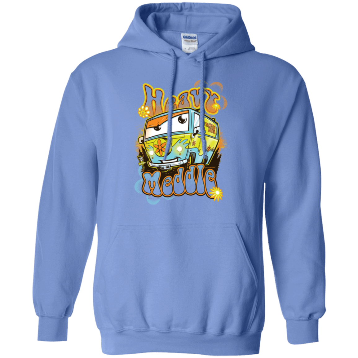 Sweatshirts Carolina Blue / Small Heavy Meddle Pullover Hoodie