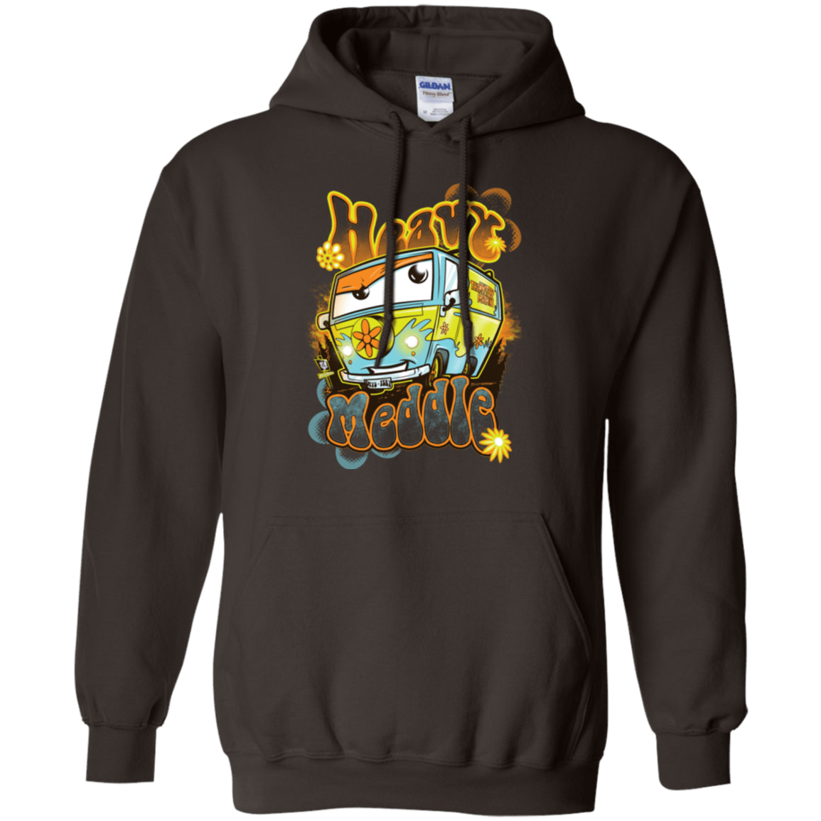 Sweatshirts Dark Chocolate / Small Heavy Meddle Pullover Hoodie