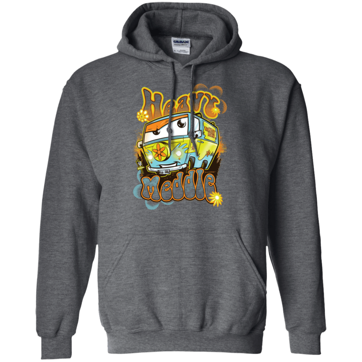 Sweatshirts Dark Heather / Small Heavy Meddle Pullover Hoodie