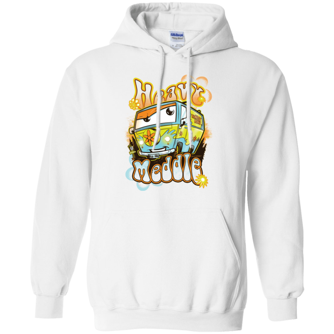 Sweatshirts White / Small Heavy Meddle Pullover Hoodie