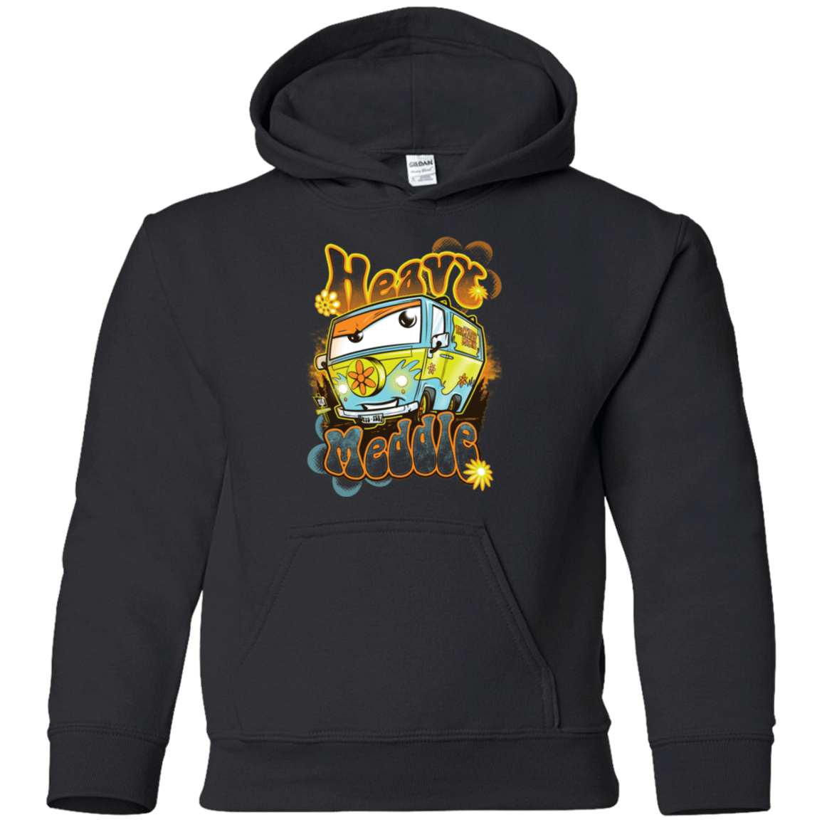 Sweatshirts Black / YS Heavy Meddle Youth Hoodie