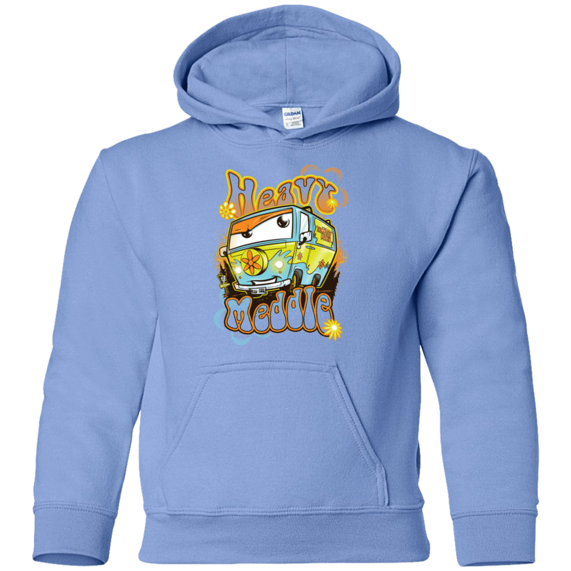 Sweatshirts Carolina Blue / YS Heavy Meddle Youth Hoodie