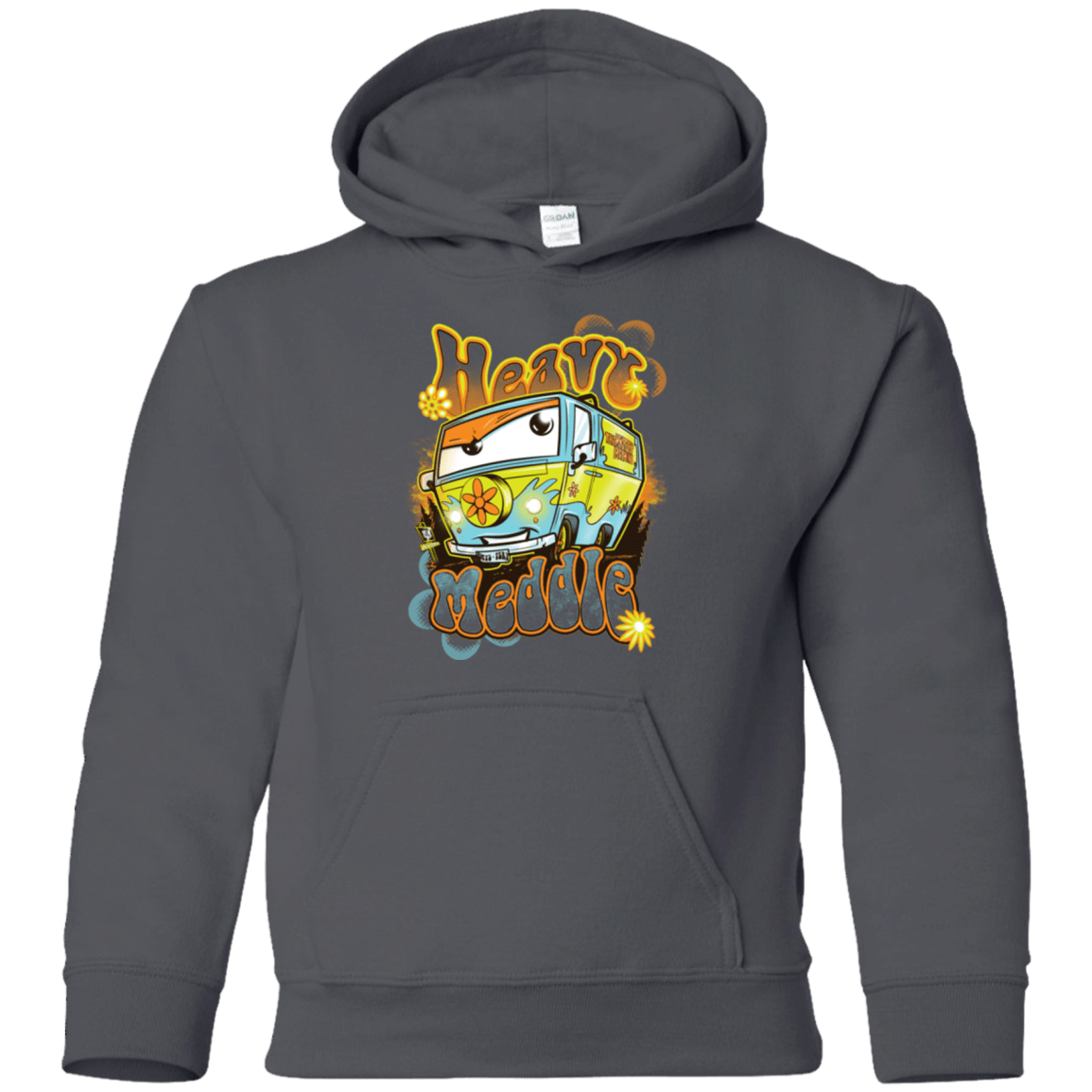 Sweatshirts Charcoal / YS Heavy Meddle Youth Hoodie