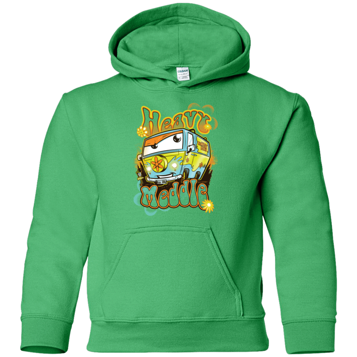 Sweatshirts Irish Green / YS Heavy Meddle Youth Hoodie