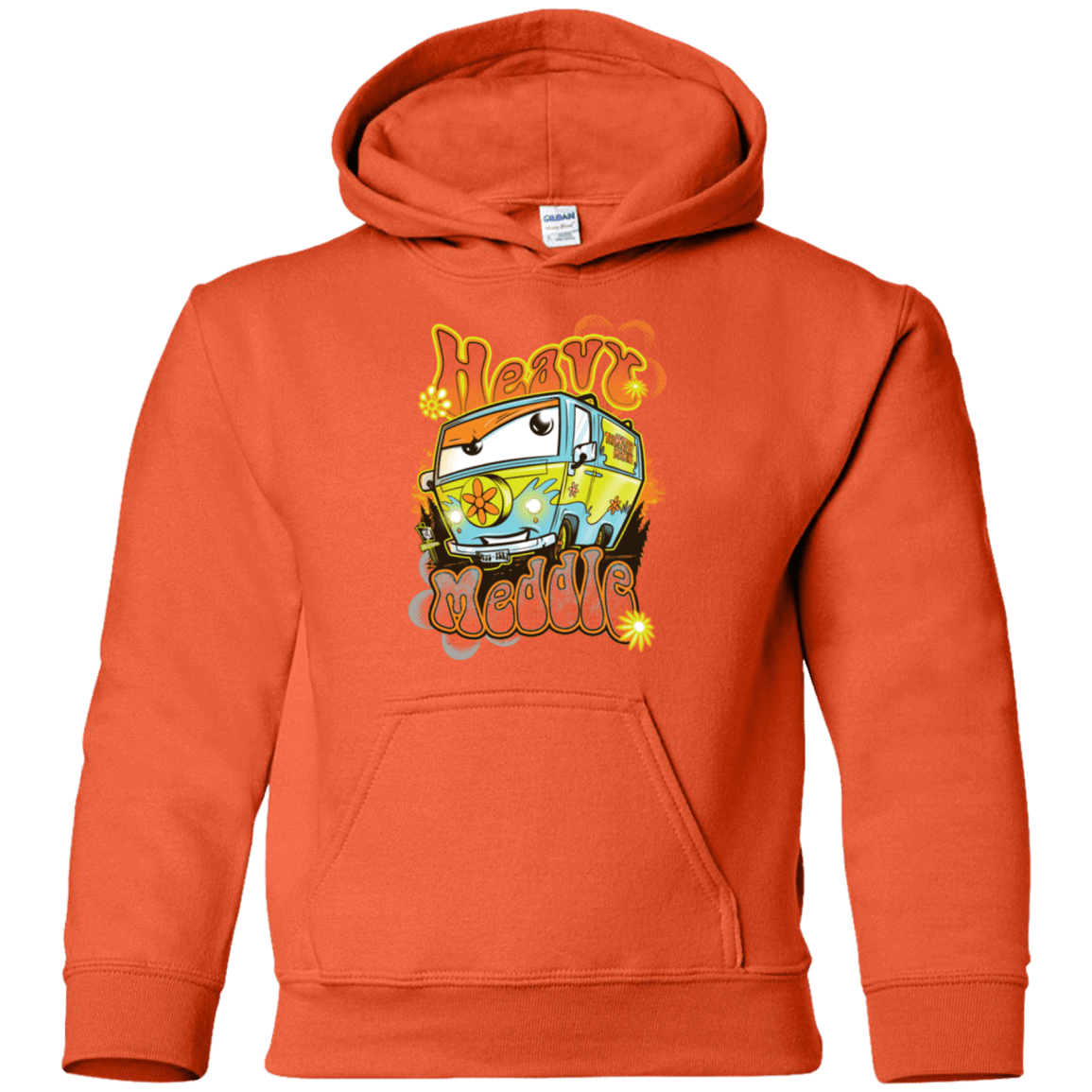 Sweatshirts Orange / YS Heavy Meddle Youth Hoodie