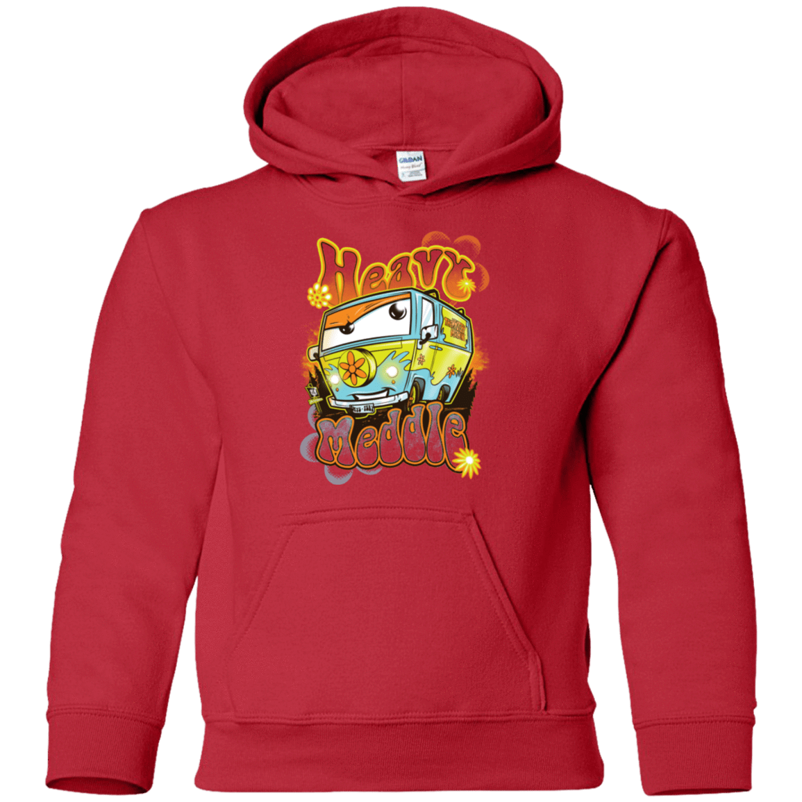 Sweatshirts Red / YS Heavy Meddle Youth Hoodie