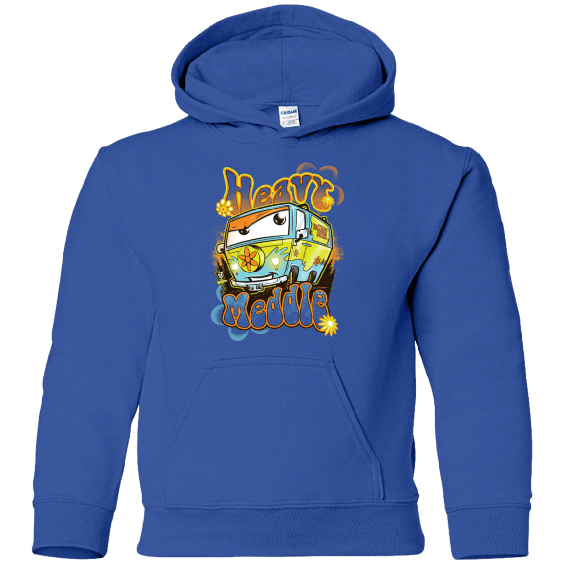 Sweatshirts Royal / YS Heavy Meddle Youth Hoodie