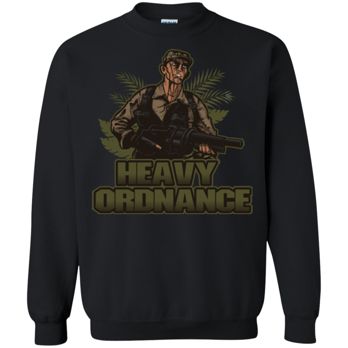 Sweatshirts Black / Small Heavy Ordnance Crewneck Sweatshirt