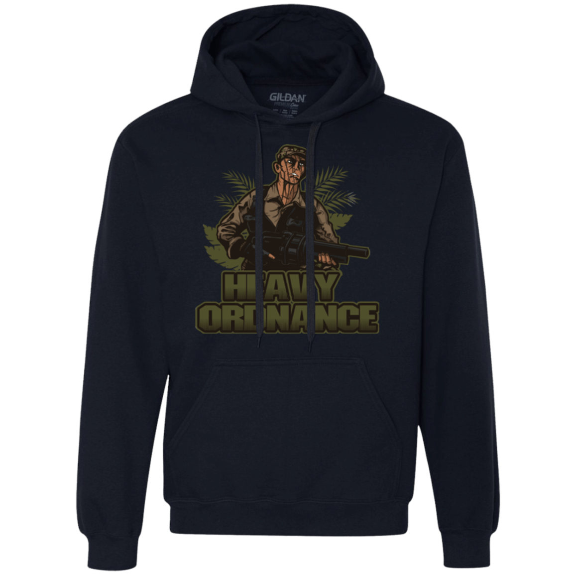 Sweatshirts Navy / Small Heavy Ordnance Premium Fleece Hoodie