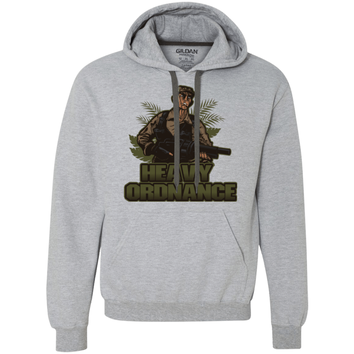 Sweatshirts Sport Grey / Small Heavy Ordnance Premium Fleece Hoodie