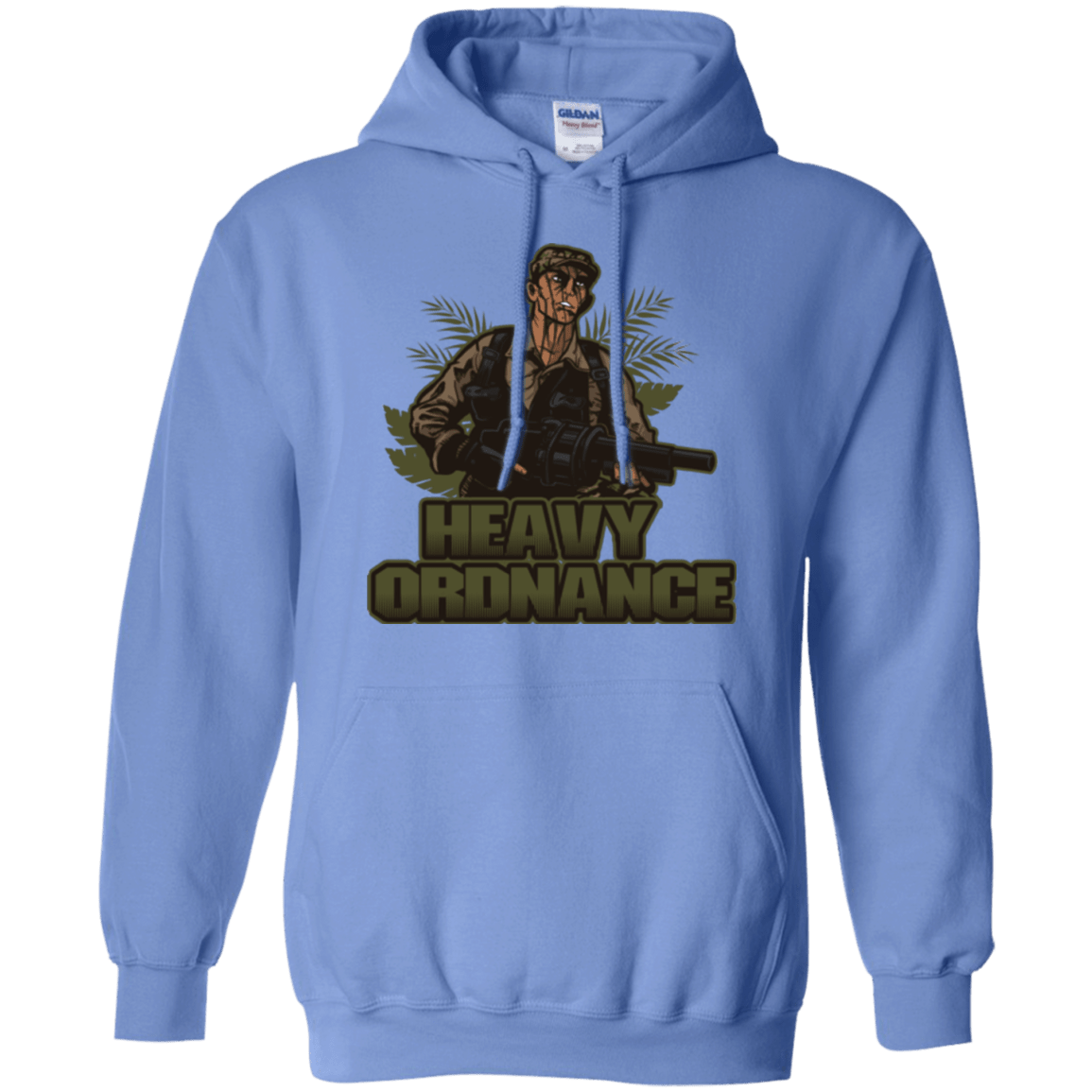 Sweatshirts Carolina Blue / Small Heavy Ordnance Pullover Hoodie