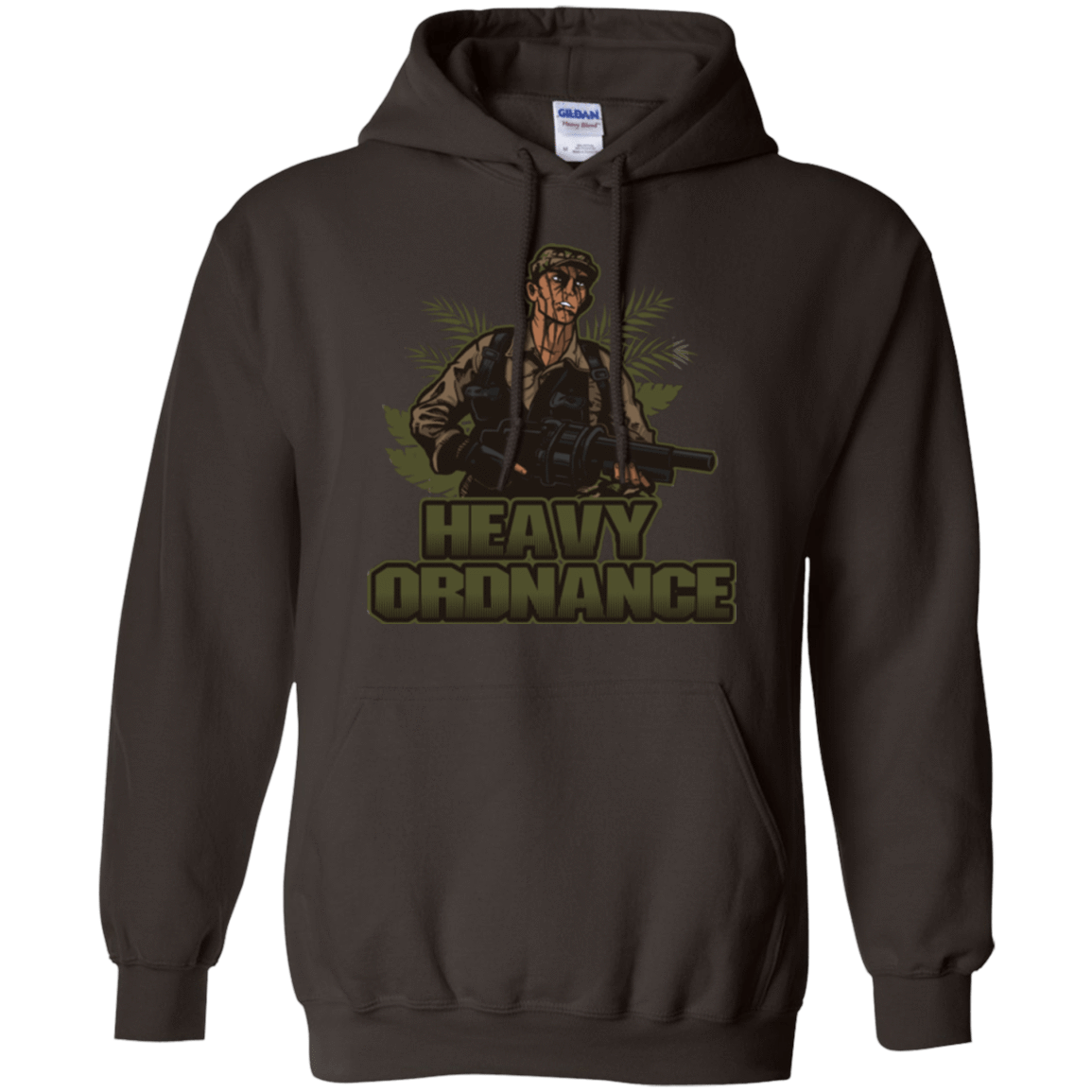 Sweatshirts Dark Chocolate / Small Heavy Ordnance Pullover Hoodie