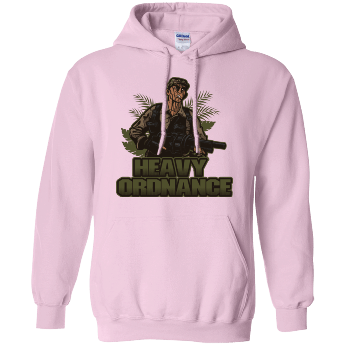Sweatshirts Light Pink / Small Heavy Ordnance Pullover Hoodie