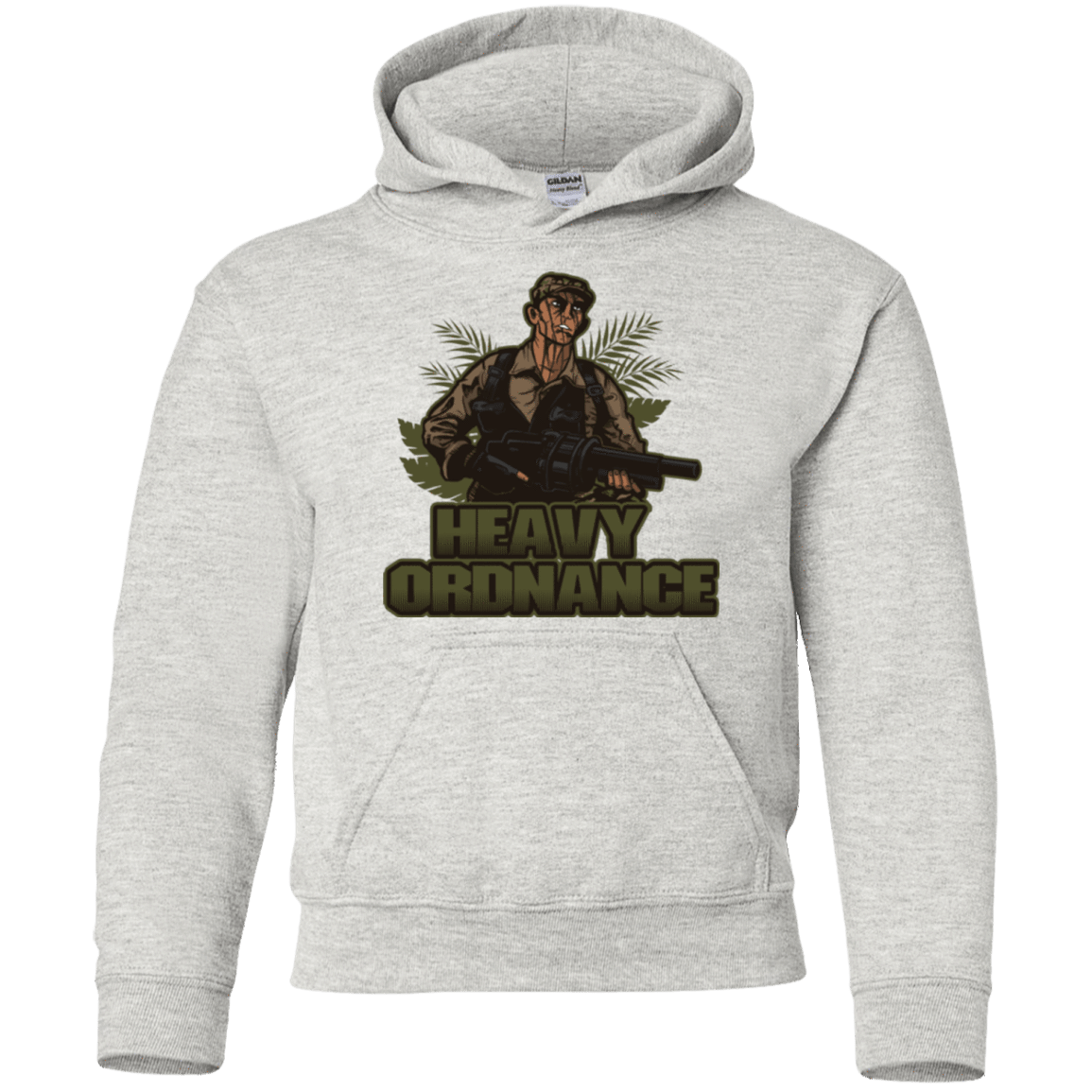 Sweatshirts Ash / YS Heavy Ordnance Youth Hoodie