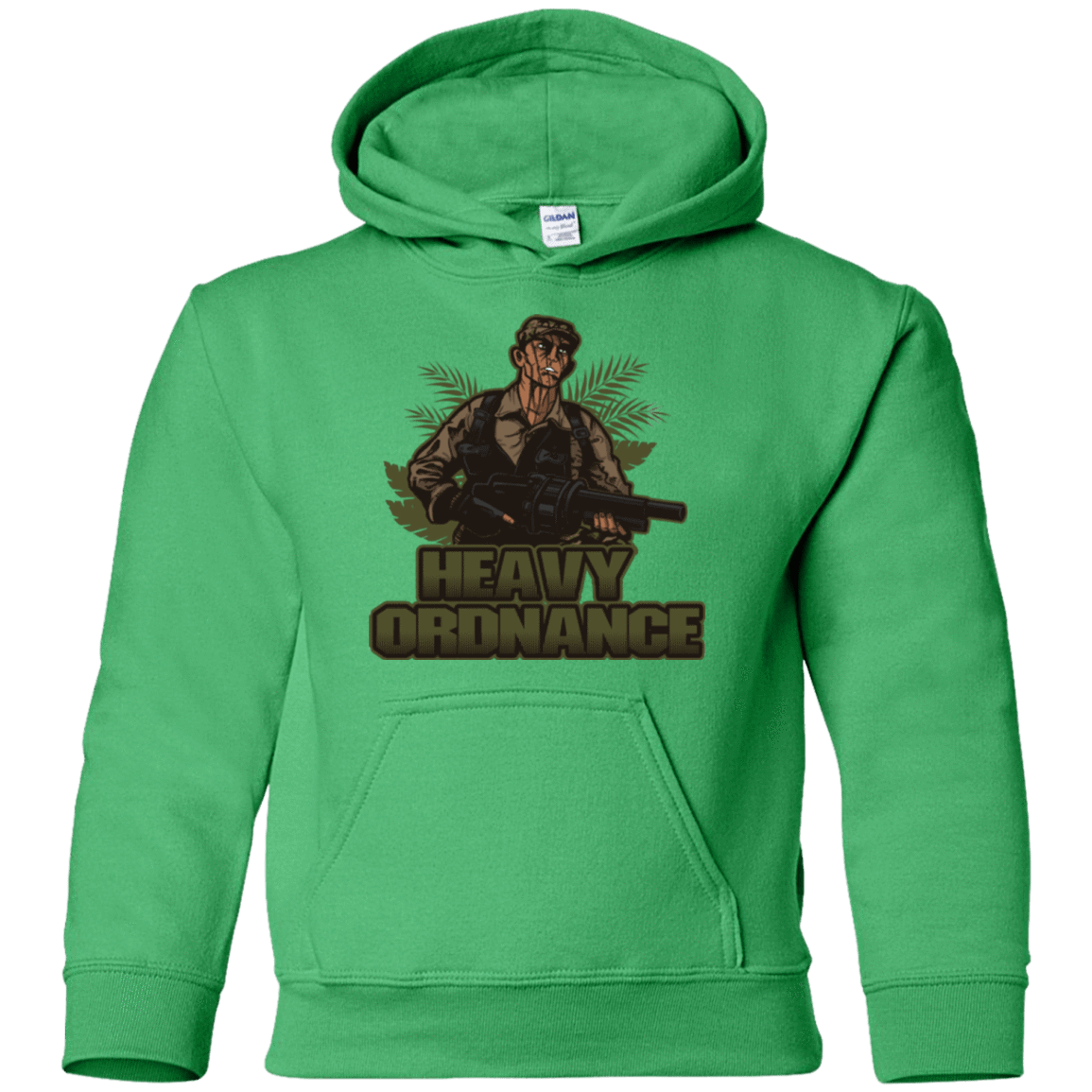 Sweatshirts Irish Green / YS Heavy Ordnance Youth Hoodie