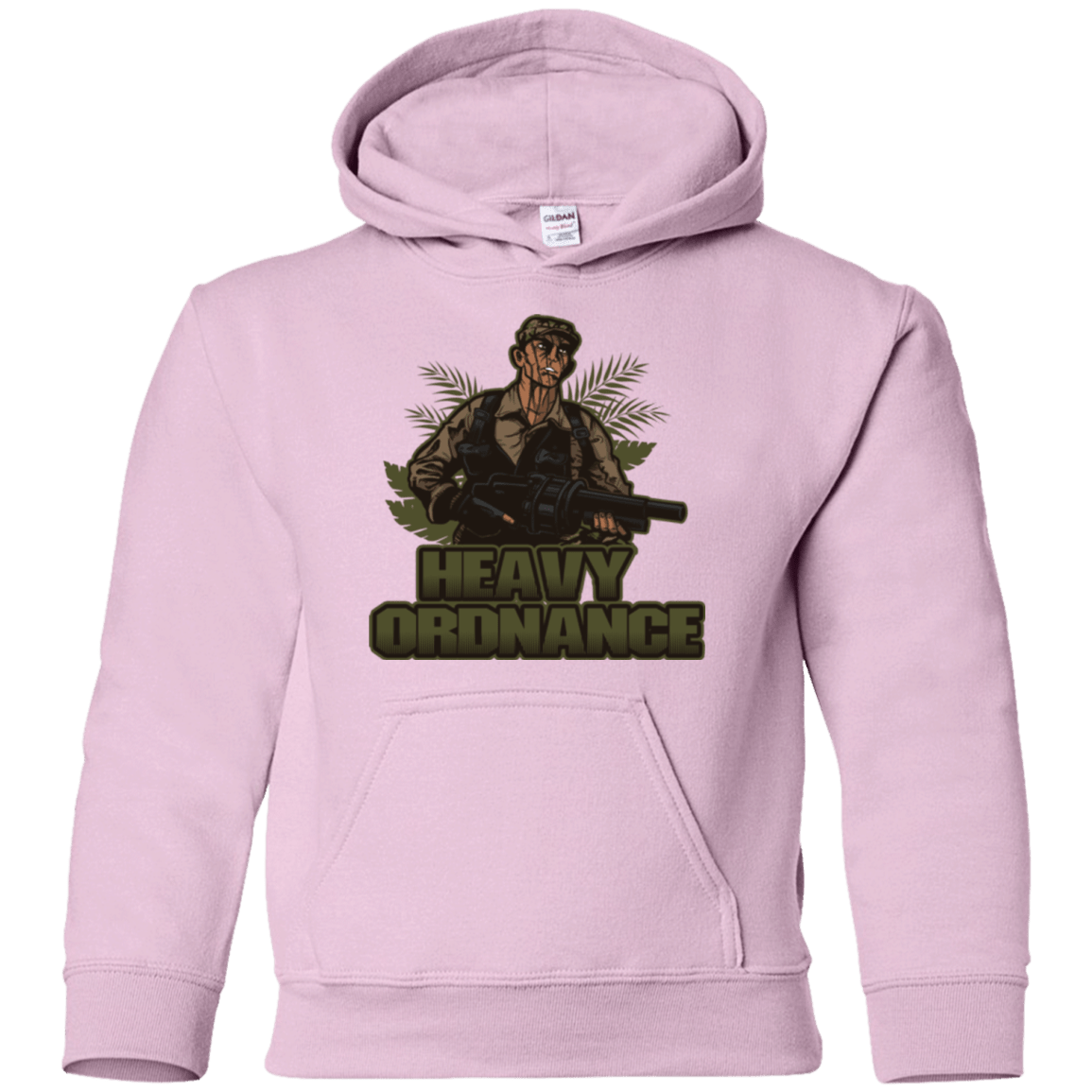 Sweatshirts Light Pink / YS Heavy Ordnance Youth Hoodie