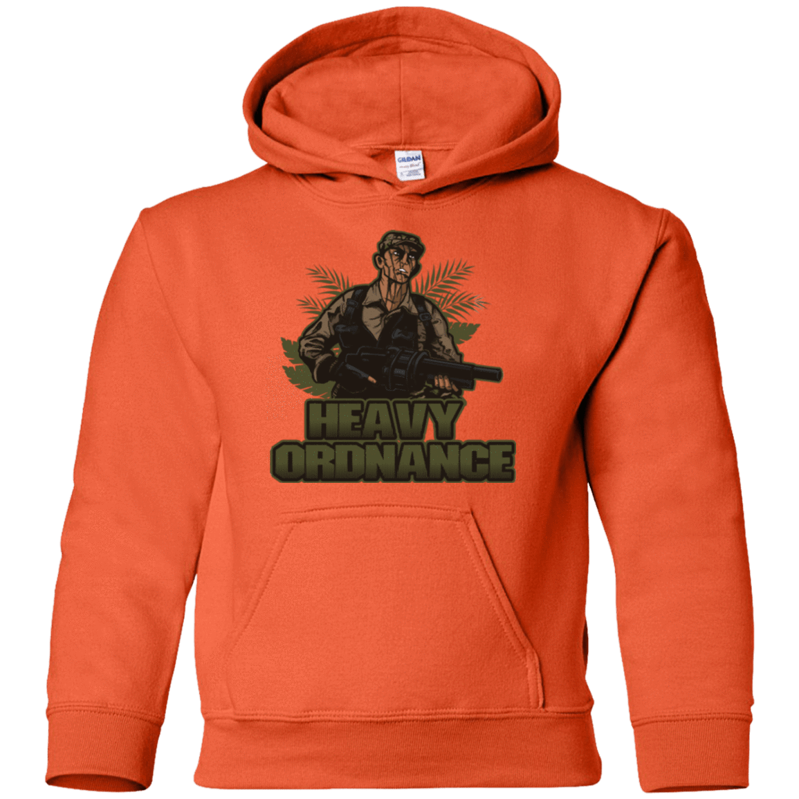 Sweatshirts Orange / YS Heavy Ordnance Youth Hoodie