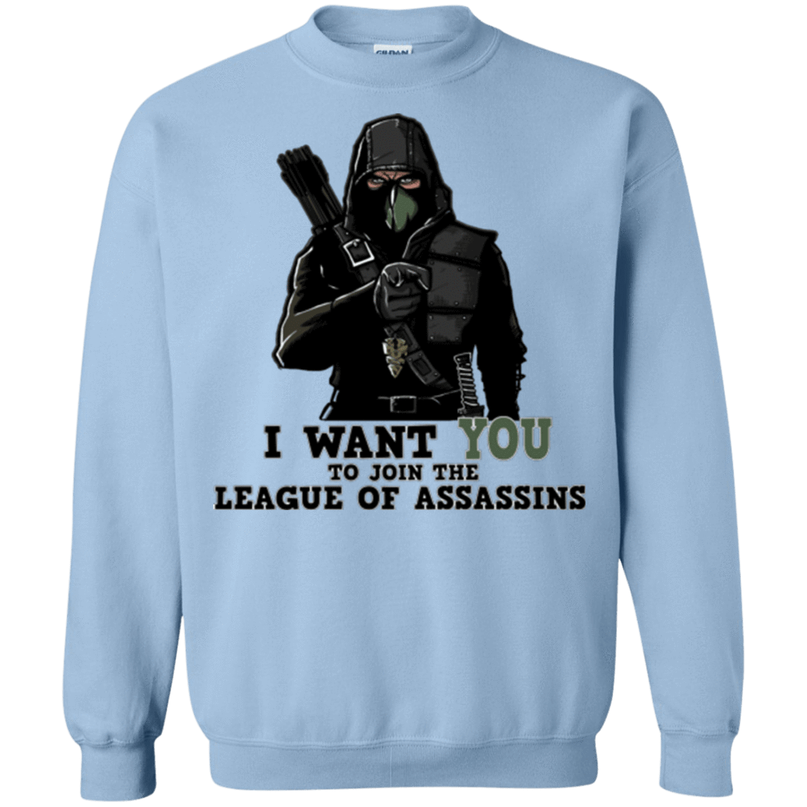 Sweatshirts Light Blue / Small Heir to the Demon Crewneck Sweatshirt