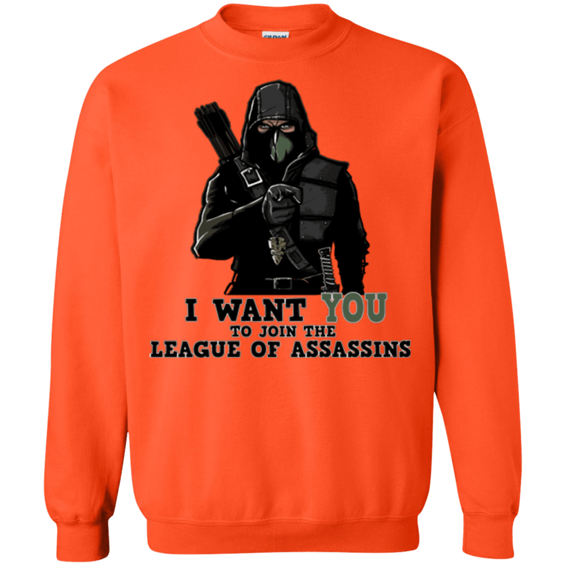 Sweatshirts Orange / Small Heir to the Demon Crewneck Sweatshirt