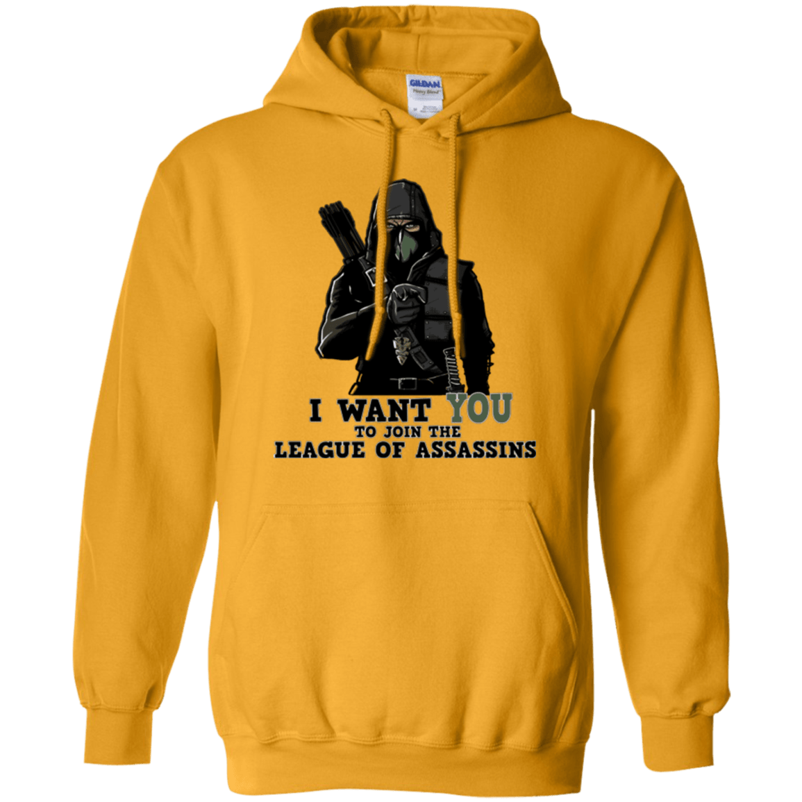 Sweatshirts Gold / Small Heir to the Demon Pullover Hoodie