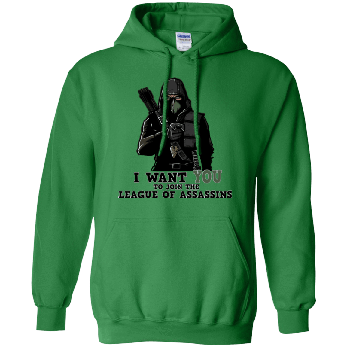 Sweatshirts Irish Green / Small Heir to the Demon Pullover Hoodie