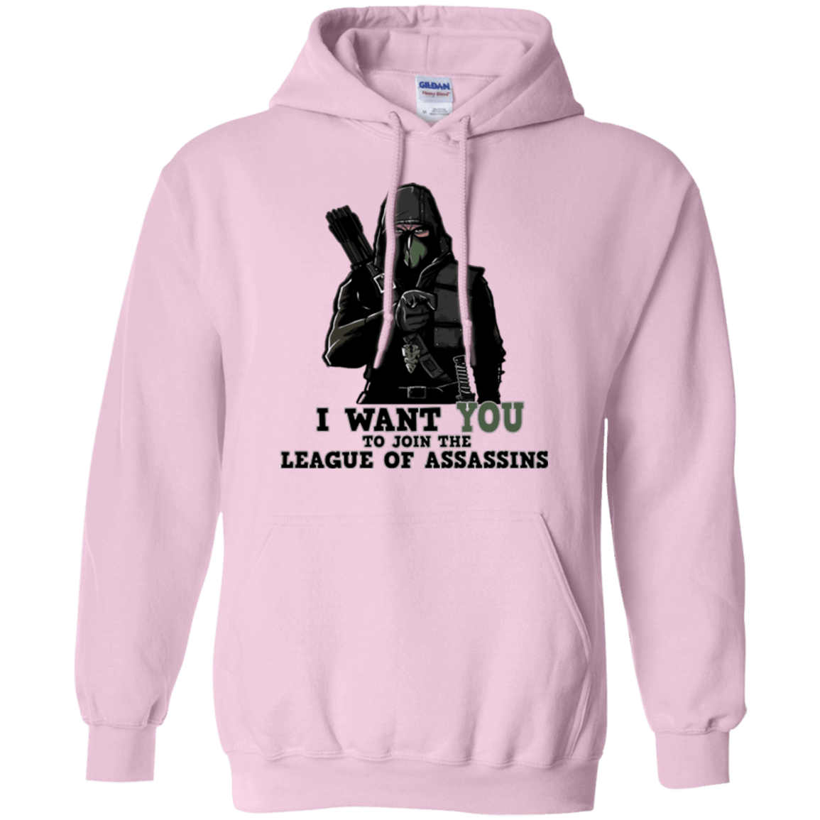 Sweatshirts Light Pink / Small Heir to the Demon Pullover Hoodie