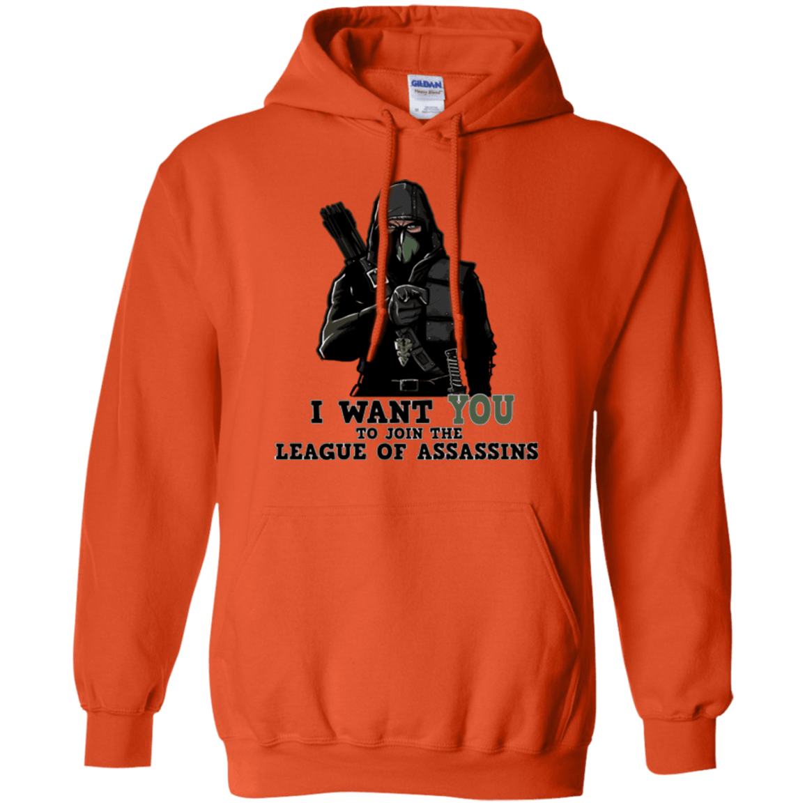 Sweatshirts Orange / Small Heir to the Demon Pullover Hoodie