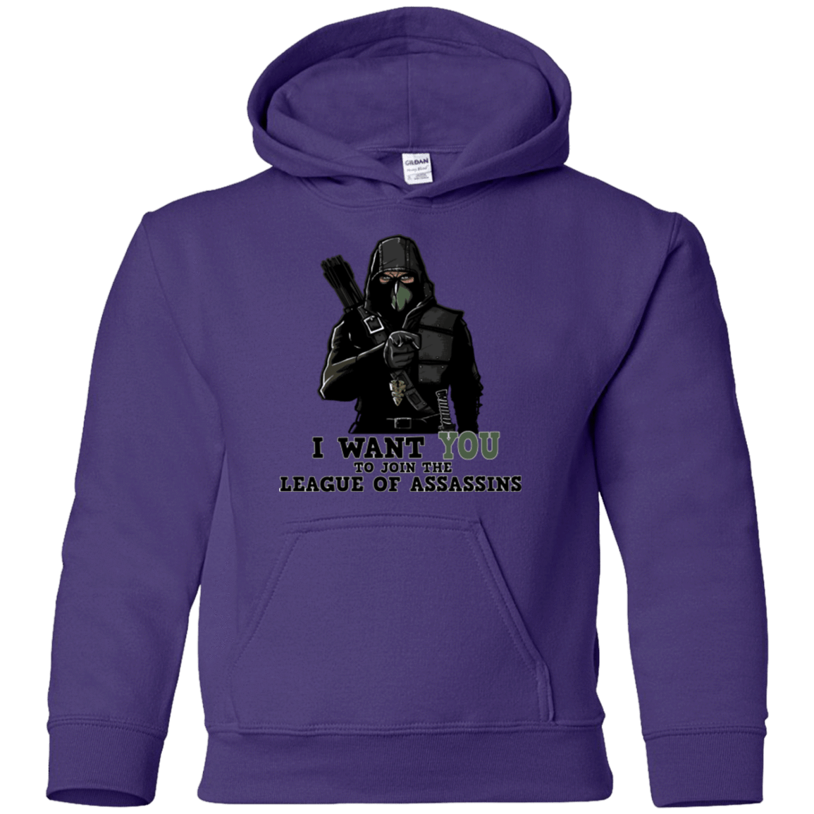 Sweatshirts Purple / YS Heir to the Demon Youth Hoodie