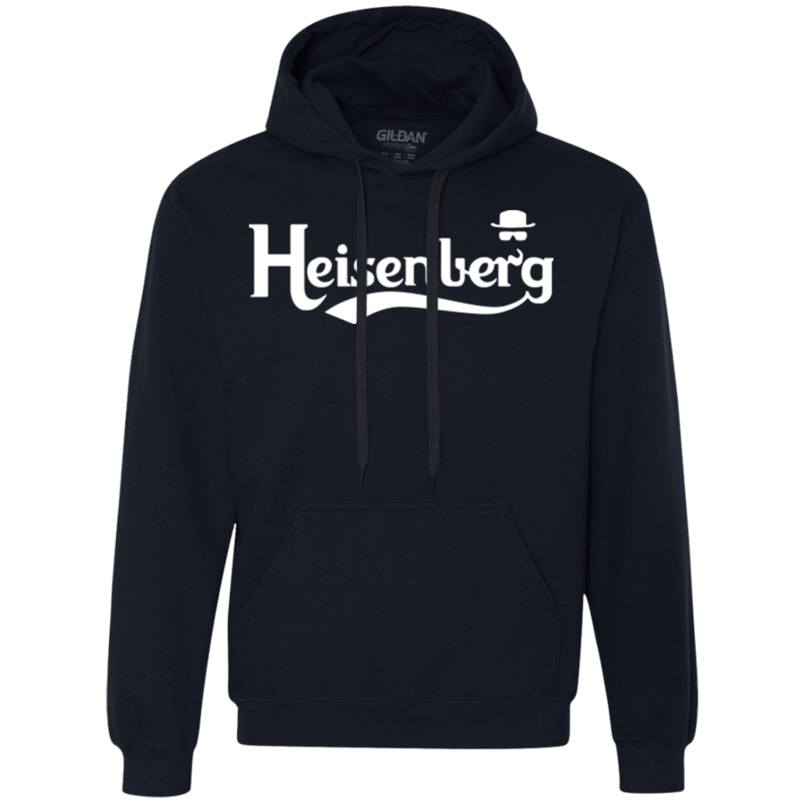 Sweatshirts Navy / Small Heisenberg (1) Premium Fleece Hoodie