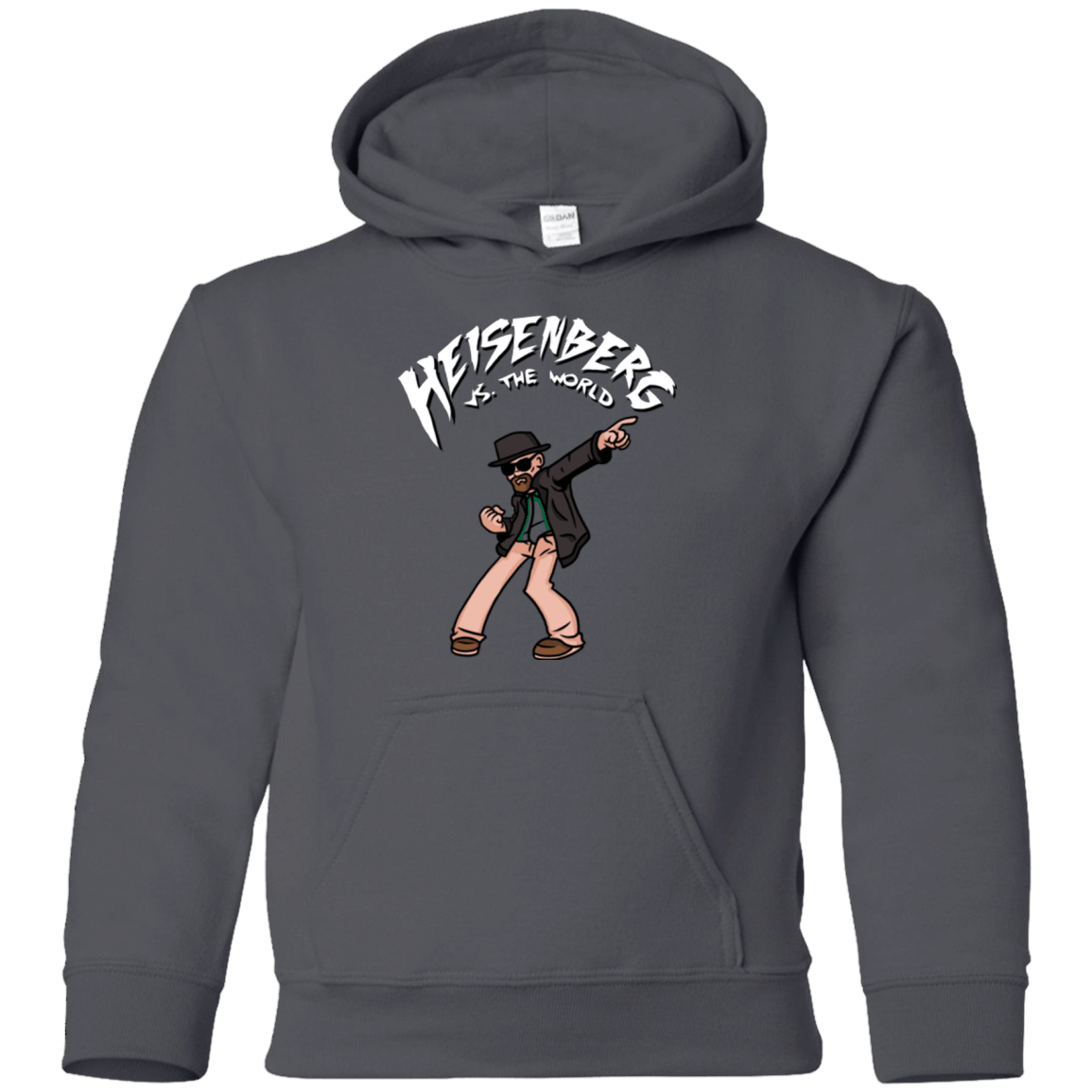 Sweatshirts Charcoal / YS Heisenberg vs the World Youth Hoodie