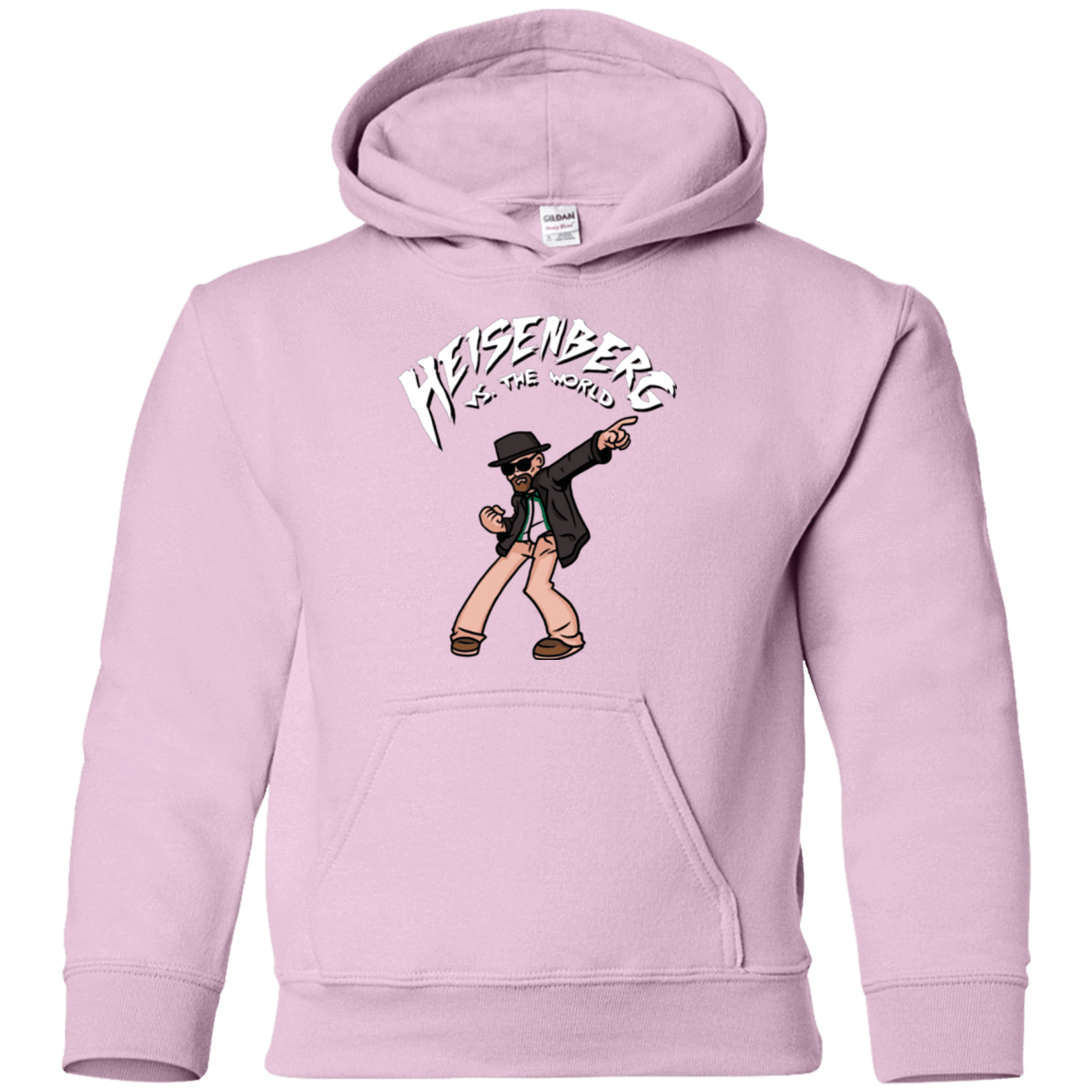 Sweatshirts Light Pink / YS Heisenberg vs the World Youth Hoodie