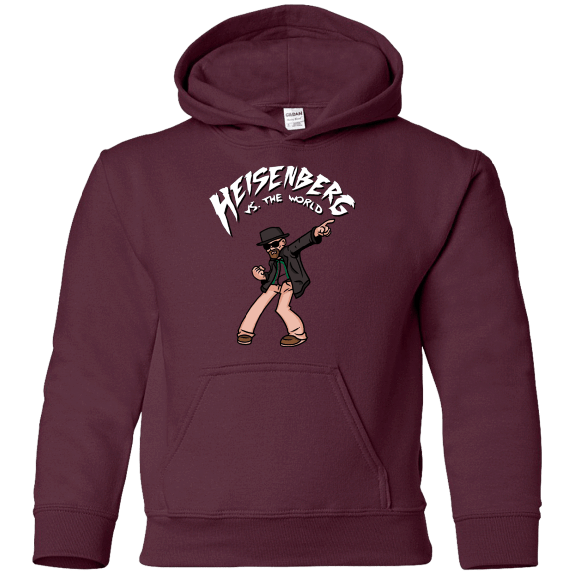 Sweatshirts Maroon / YS Heisenberg vs the World Youth Hoodie