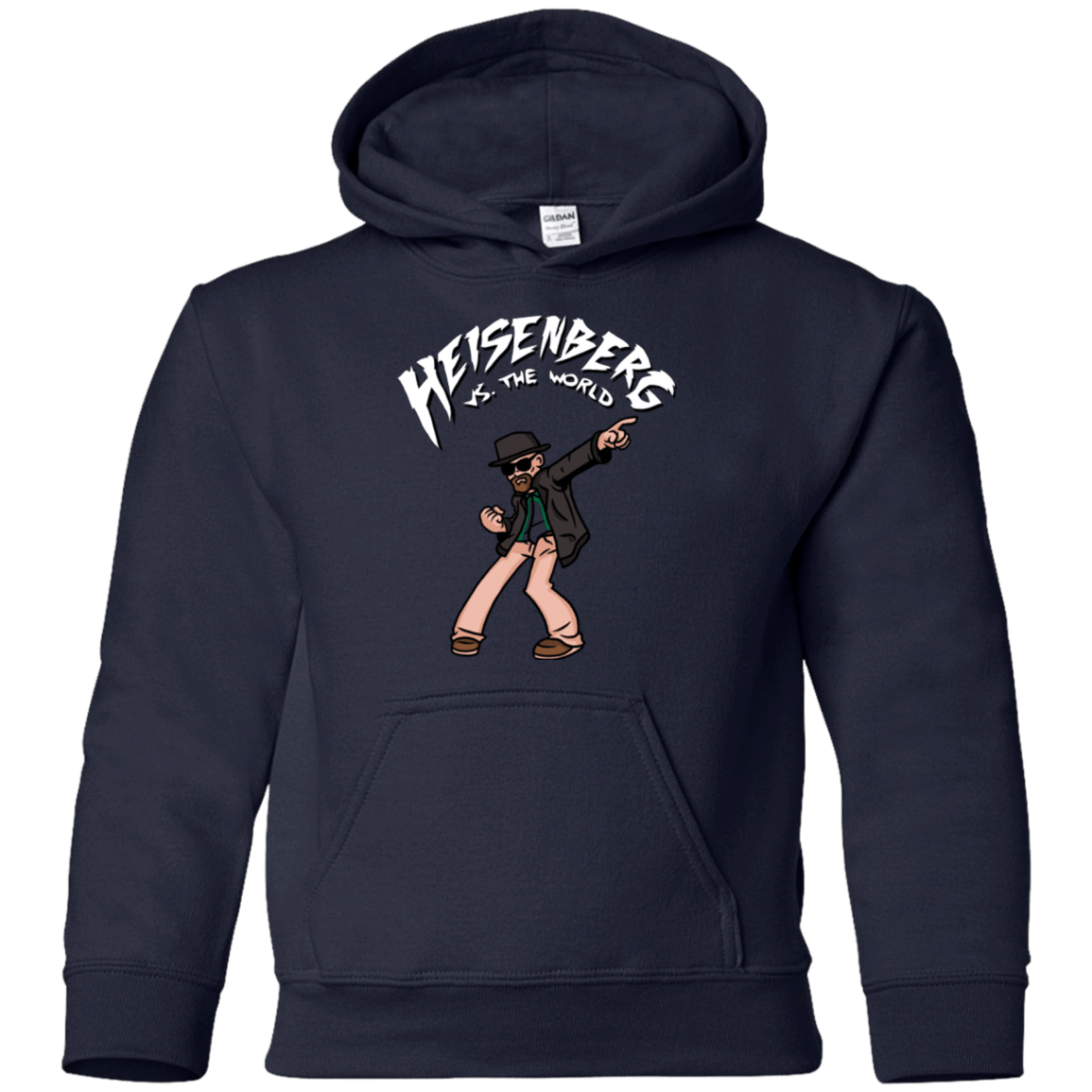 Sweatshirts Navy / YS Heisenberg vs the World Youth Hoodie