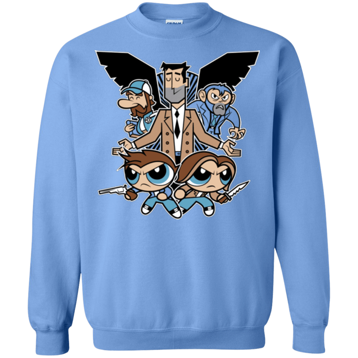 Sweatshirts Carolina Blue / Small Hell and Back Boys Crewneck Sweatshirt